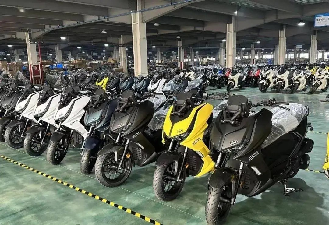 Taizhou motorcycle leads export sales in mid-to-large displacement segment