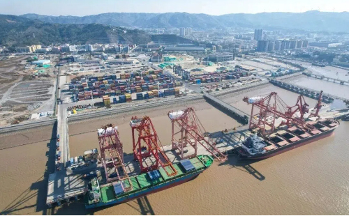 Taizhou Port launches new trade route to South Korea