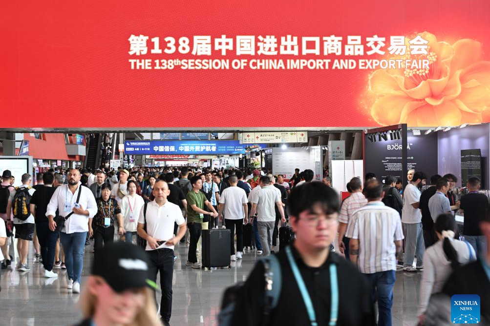 Canton Fair kicks off in south China with record number of exhibitors, buyers