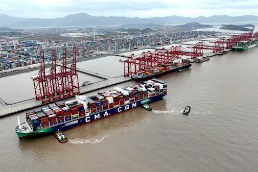Ningbo's Meishan Port Area sets new throughput record