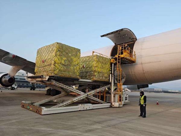 Ningbo reopens cargo link to Liege