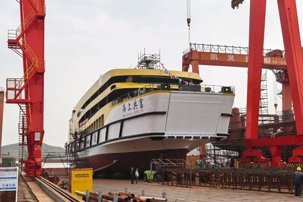 New ro-ro ferry to enhance island transport in Zhoushan