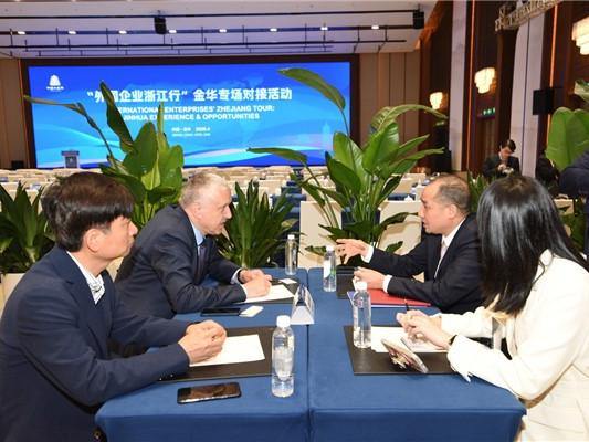 Intl enterprises explore cooperation opportunities in Jinhua