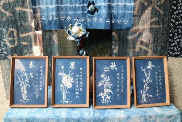 Traditional printing and dyeing art exhibition showcases cultural heritage in Jinhua