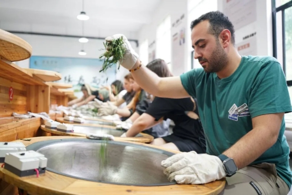 Turkish visitors embark on immersive tea journey in Jinhua's Wuyi