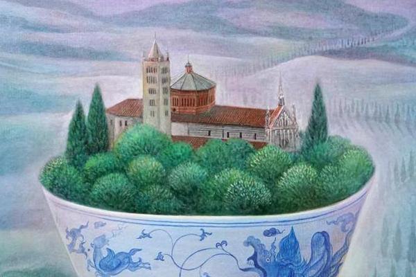 Taizhou artist bridges China-Italy culture through paintings