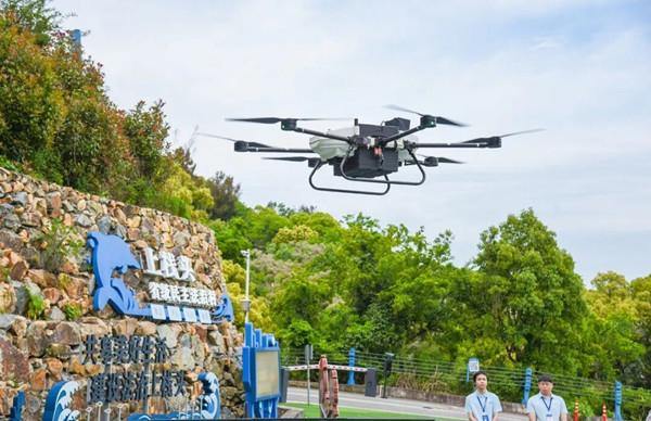 Taizhou's Yuhuan boosts tourism logistics with drone delivery routes