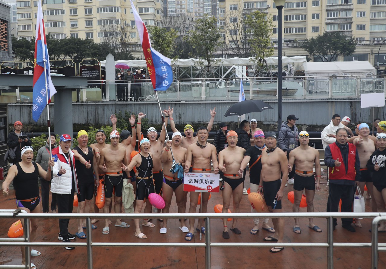 Swimming on the Start of Spring