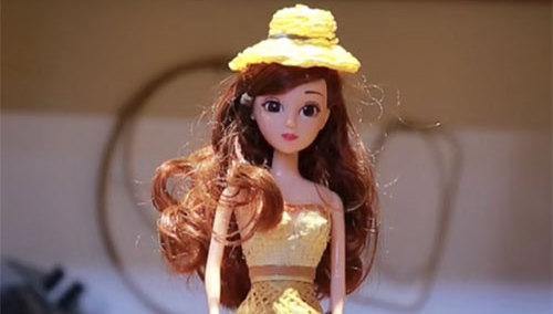 Xiangshan bamboo Barbie dolls go viral on Douyin
