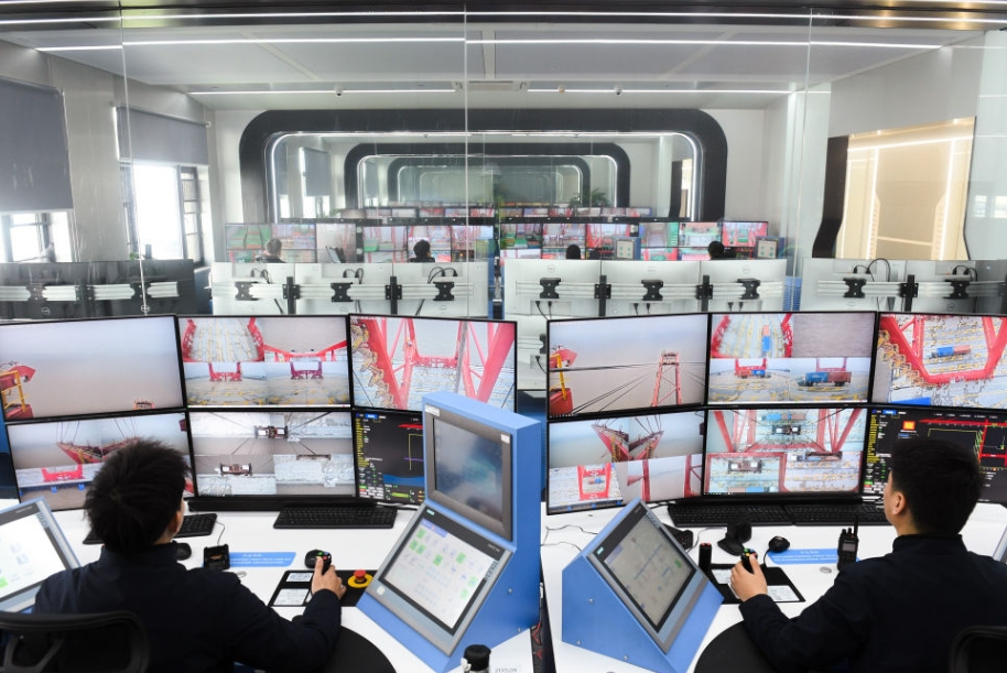 How efficient can an AI-powered port be?