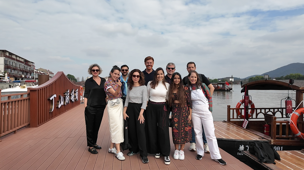 Brazilian media delegation impressed by short video production in Hangzhou