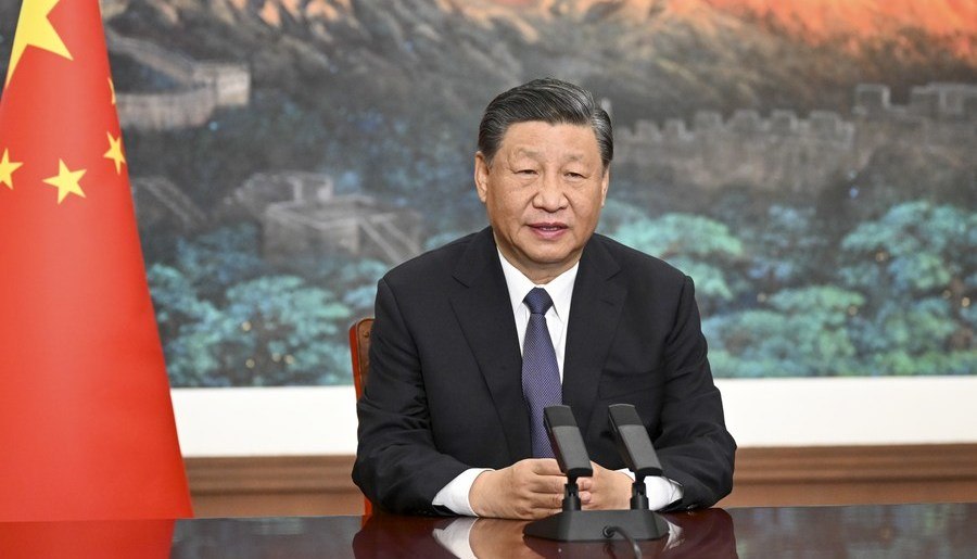 Xi addresses World Internet Conference Wuzhen Summit via video