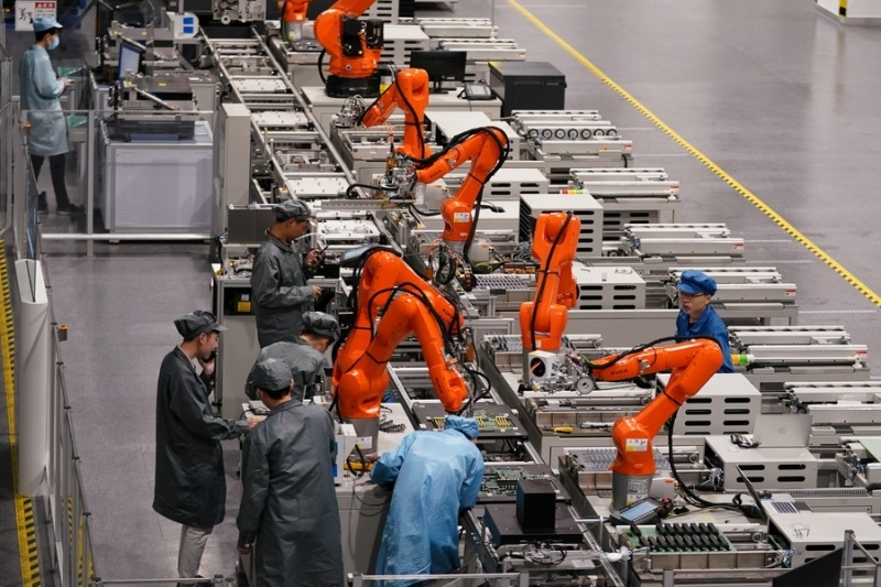 China's manufacturing goes intelligent with modern factories