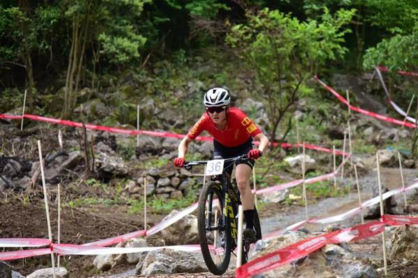 Lishui's athlete shines with bronze at Asian Mountain Bike Championships