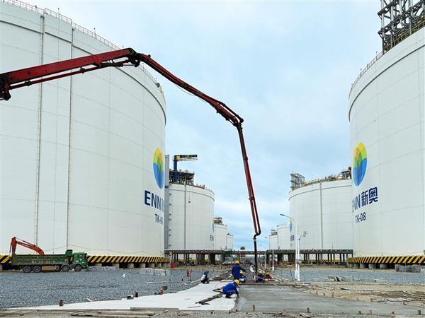 Zhoushan's LNG project nears completion ahead of schedule