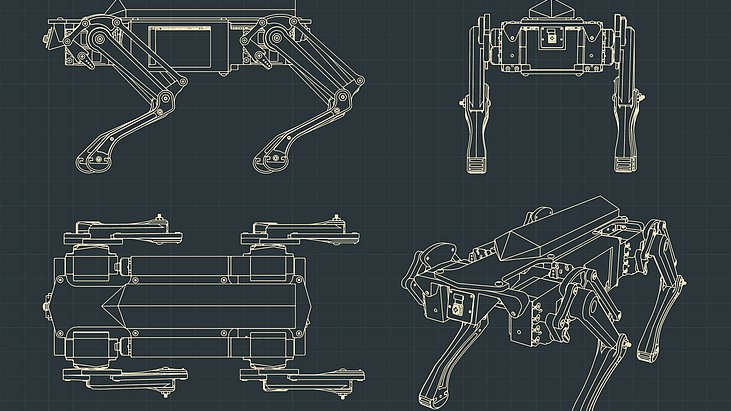 Chinese quadruped robot sets 100m sprint Guinness World Record