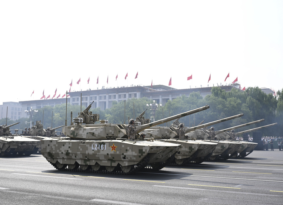 First model of fourth-generation main battle tank debuts at V-Day parade