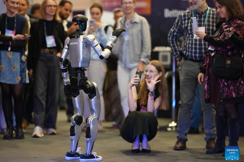 Chinese robotics steals spotlight at Web Summit in Lisbon