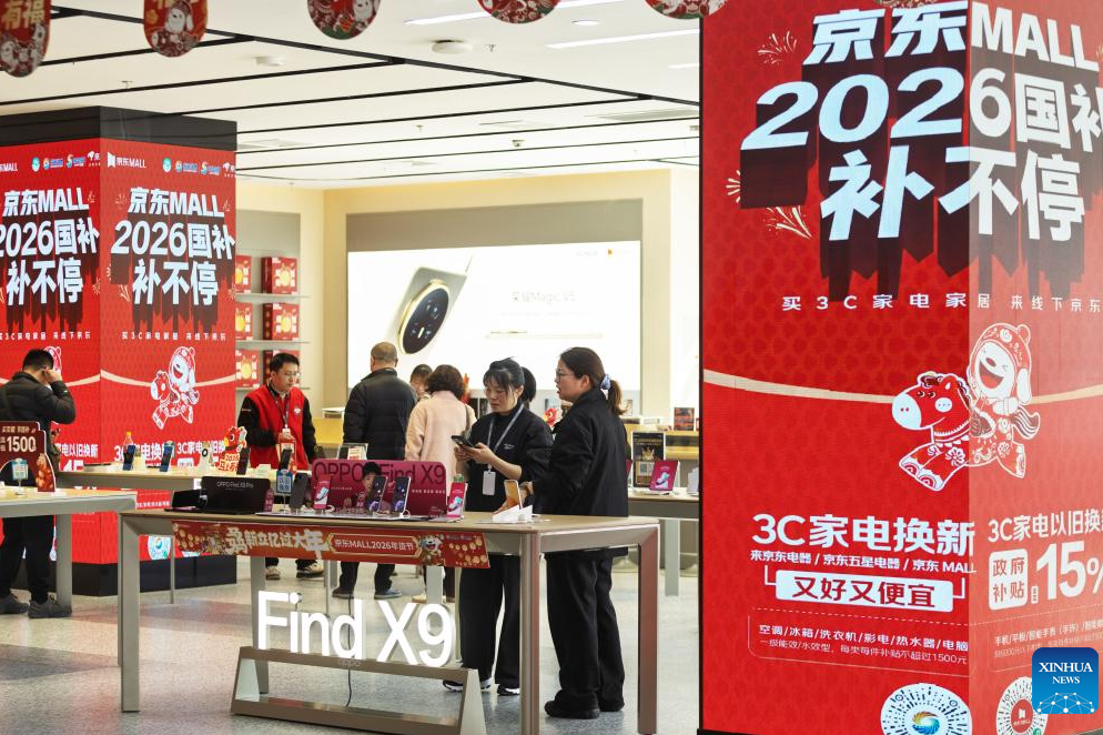 China's consumer spending reports steady growth in Spring Festival holiday