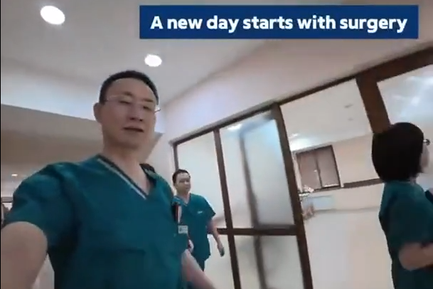 Chinese surgeon's high-energy routine: Third trip to Uzbekistan