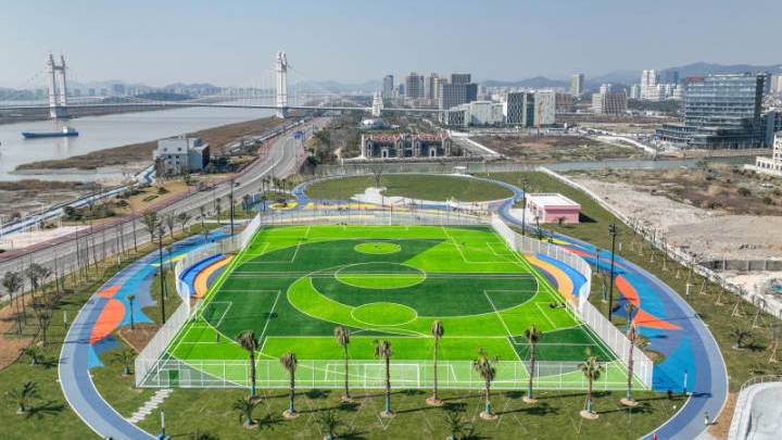 Enjoy life at the football park