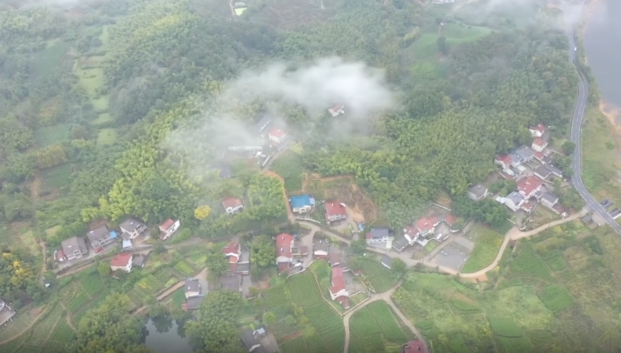 Anji: Beautiful hazy rain in autumn