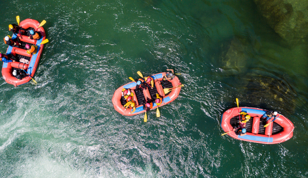 Great rafting places around Hangzhou downtown