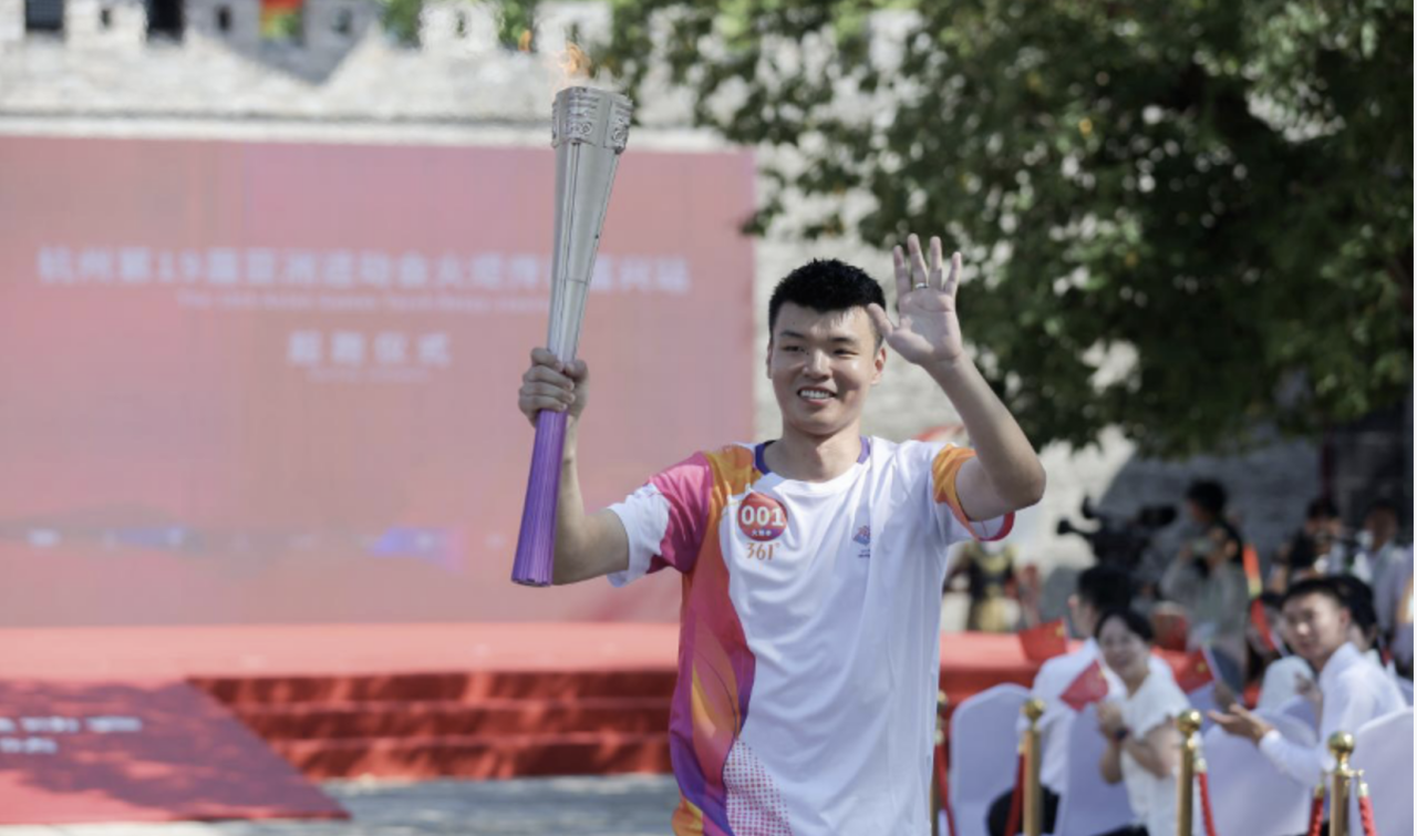 Asian Games Tour | The Torch Relay in Jiaxing