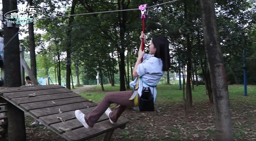 Asian Games Tour | Boundless Excitement: International Students Embrace Outdoor Adventures