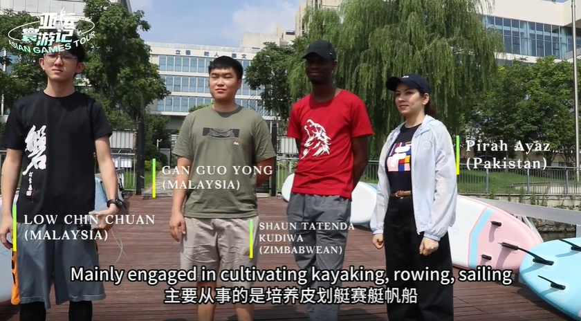 Asian Games Tour | Exploring Leisure Kayaking at Ningbo Water sports School