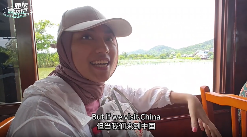 Asian Games Tour | Ashma's Journey: Embracing Chinese Language and Friendship