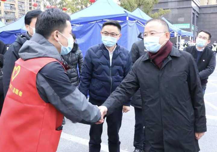 Youth League members jointly guard the city of Hangzhou