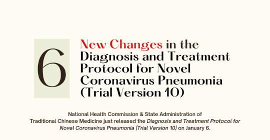 New changes in the Trial Version 10 of Diagnosis and Treatment Protocol for Novel Coronavirus Pneumonia