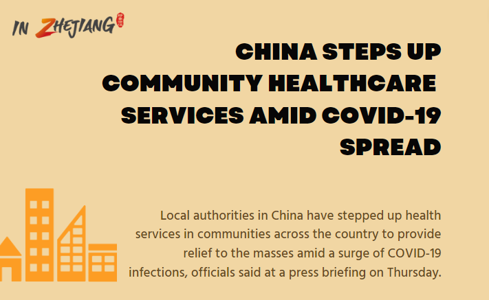 China steps up community healthcare services amid COVID-19 spread