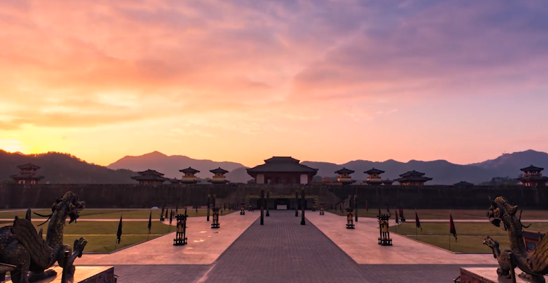 The Qin Palace of Hengdian World Studios