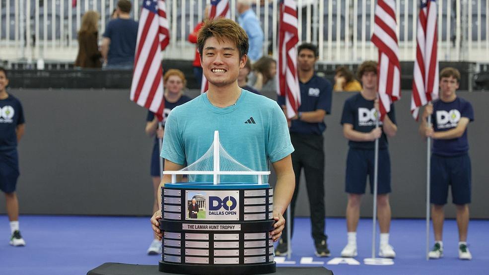 Zhejiang tennis sensation Wu Yibing makes history with first ever ATP Tour title