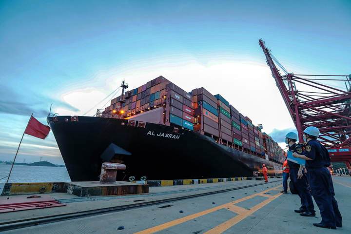 Ningbo-Zhoushan Port unveils the first trade route to the Mediterranean area