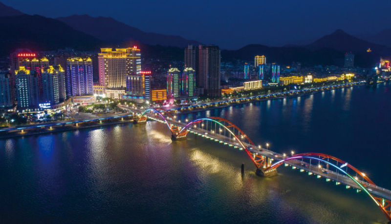 Qingtian, a county of the world