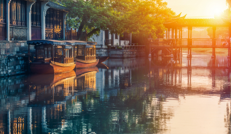 Classical Chinese gardens in Nanxun